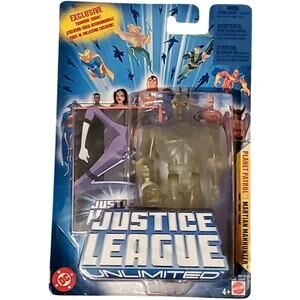 Justice League Unlimited Planet Patrol Martian Manhunter Figure DC Mattel 2005